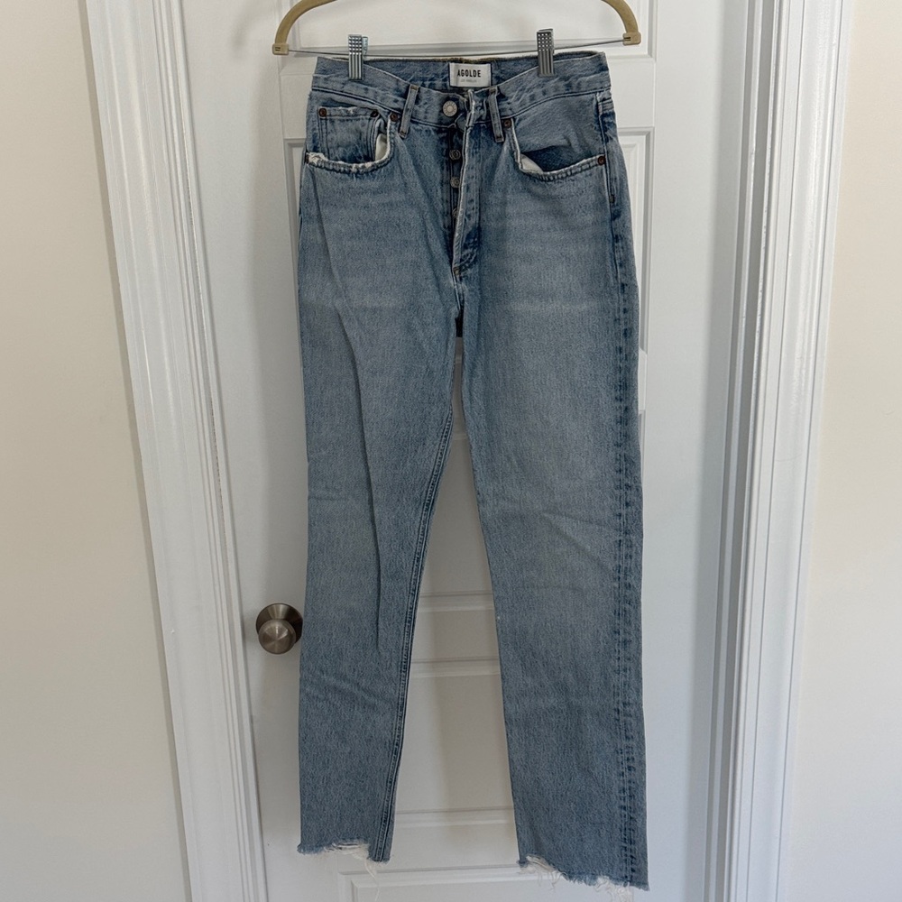 Agolde straight leg jeans